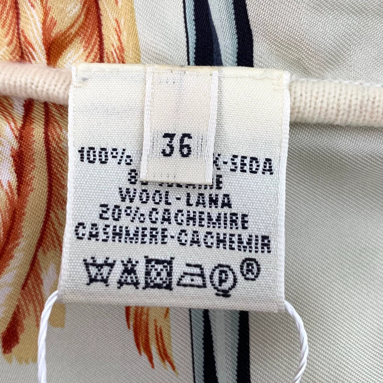 Hermes Long Sleeve Silk Knit Sweater