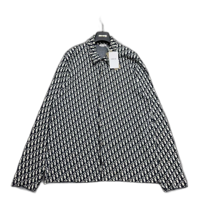 Dior Monogram Button-Up Shirt-zp