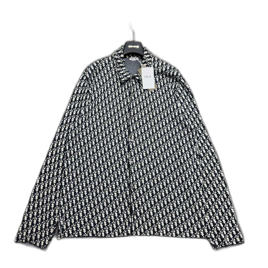 Dior Monogram Button-Up Shirt-zp