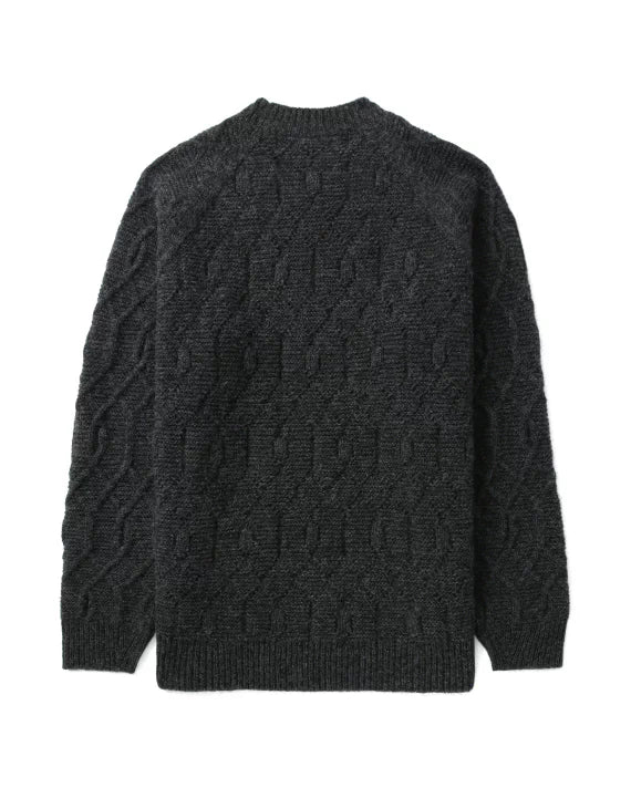 COMME DES GARÇONS HOMME Gray Wool Sweater