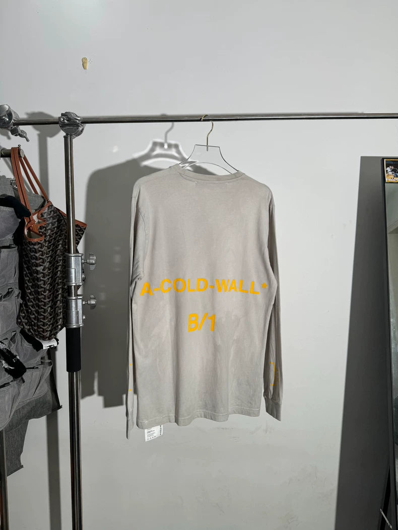 A Cold Wall Short Sleeve Gray T-Shirt