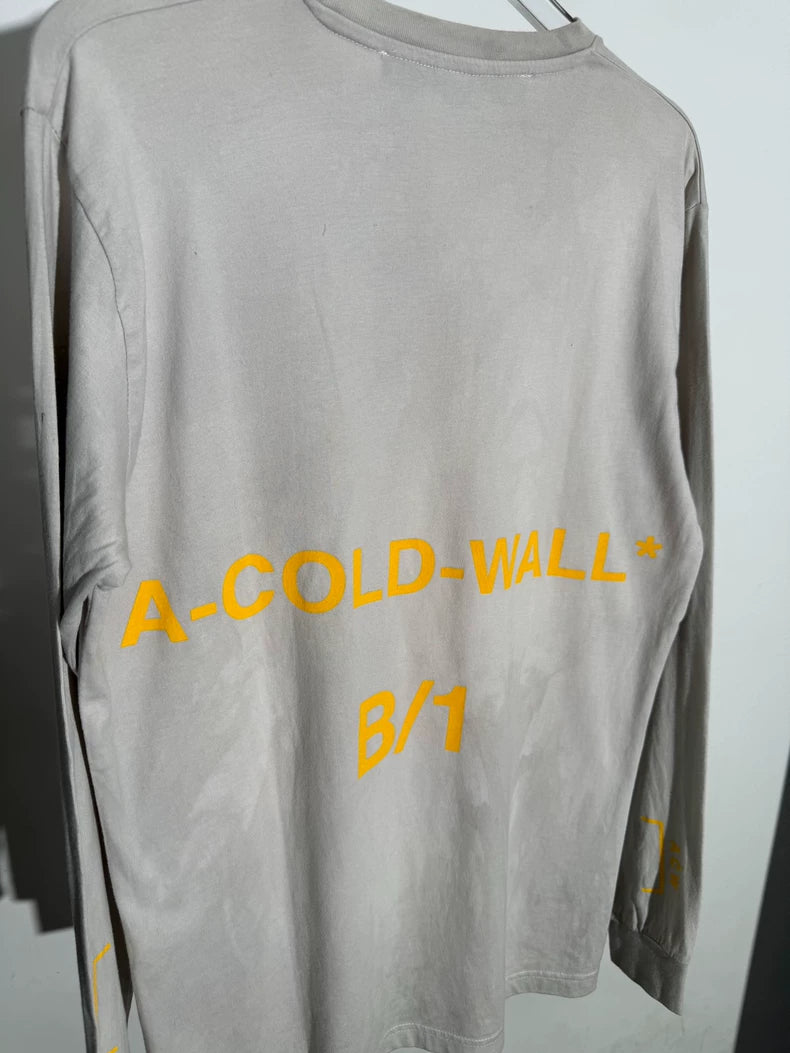 A Cold Wall Short Sleeve Gray T-Shirt