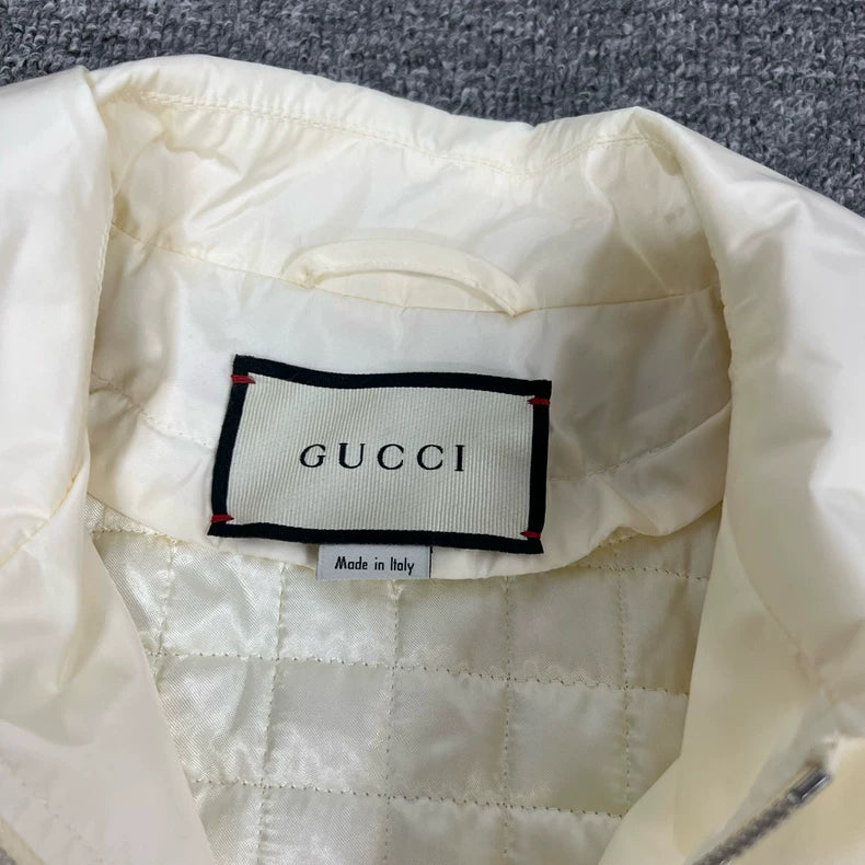 Gucci Cat-themed Quilted Jacket