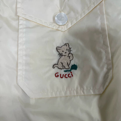 Gucci Cat-themed Quilted Jacket