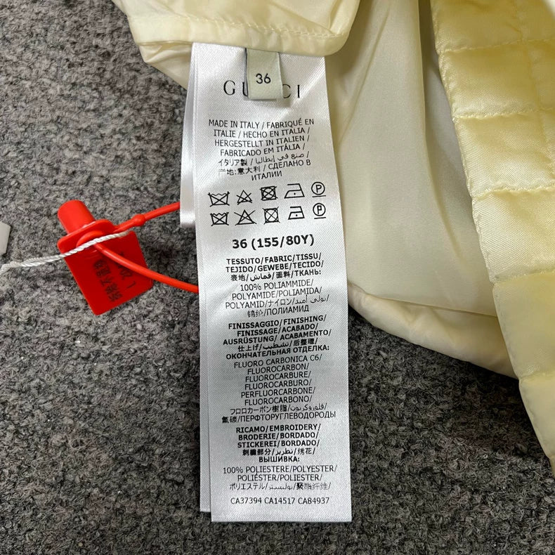 Gucci Cat-themed Quilted Jacket