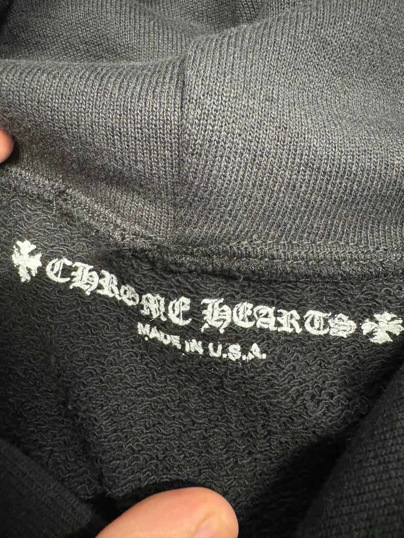 Chrome Hearts USA Flag Sleeve Hoodie-yf