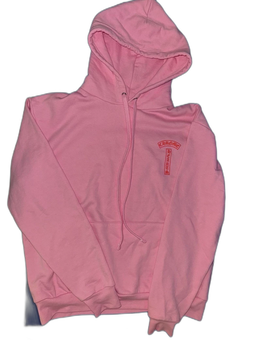 Chrome Hearts Pink Hoodie Limited Edition