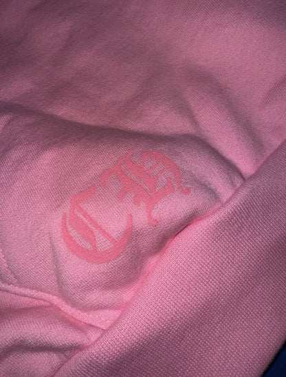 Chrome Hearts Pink Hoodie Limited Edition