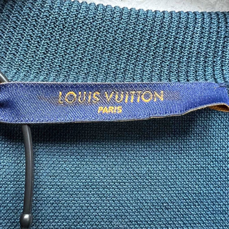 Louis Vuitton Purple Monogram Space Cotton Sweatshirt-yf