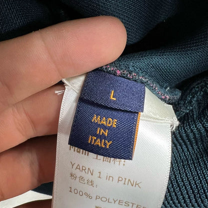 Louis Vuitton Purple Monogram Space Cotton Sweatshirt-yf