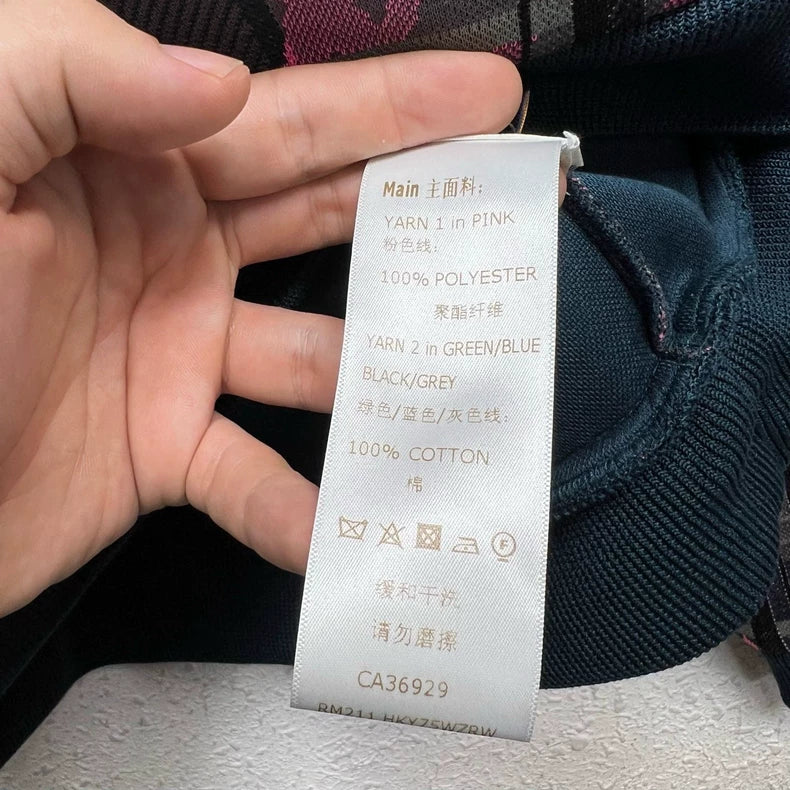 Louis Vuitton Purple Monogram Space Cotton Sweatshirt-yf