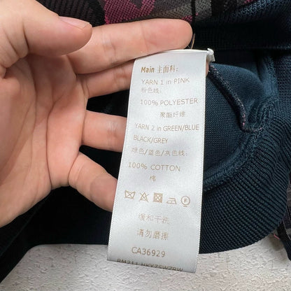 Louis Vuitton Purple Monogram Space Cotton Sweatshirt-yf