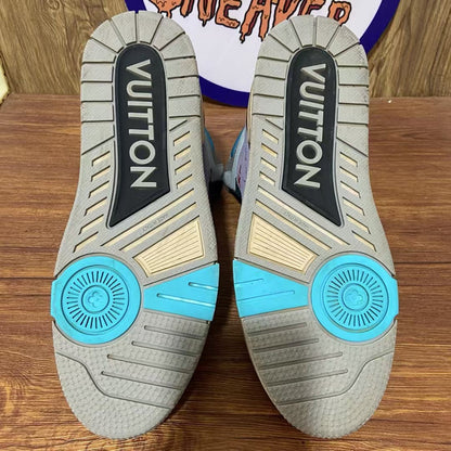 Louis Vuitton Retro Logo High-Top Sneakers for Men 0079