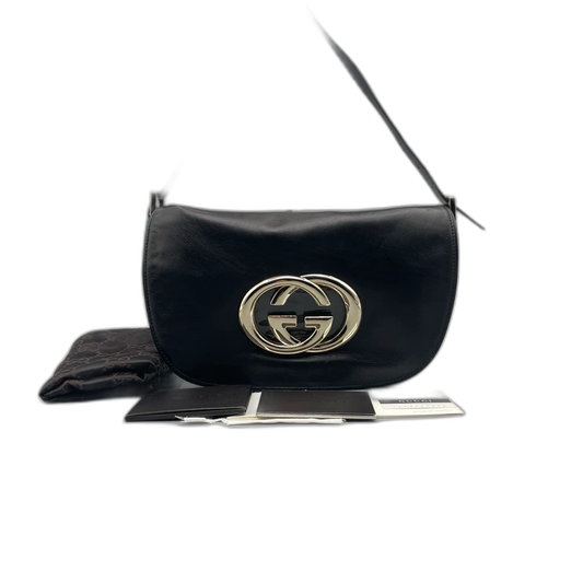 Gucci Blondie Shoulder Bag With Gold Buckle