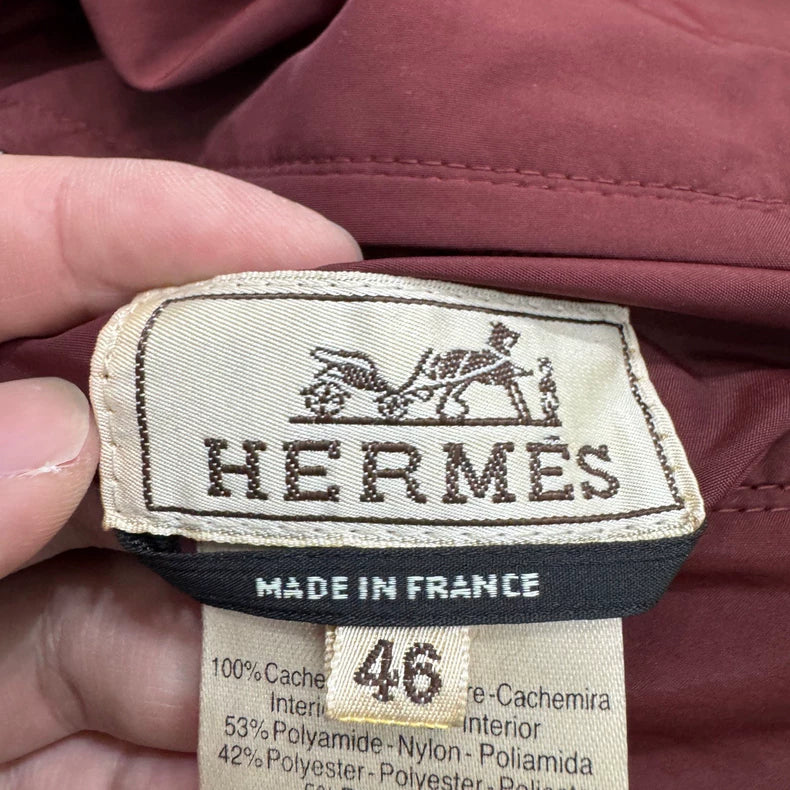 Hermes Cashmere Reversible Jacket-yf