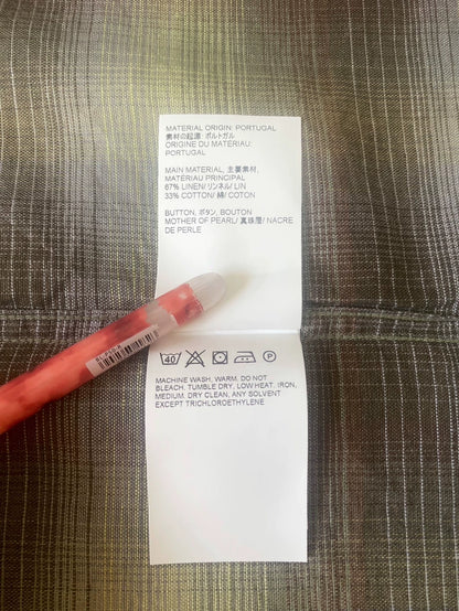 Our Legacy Murky Static Weave Box Shirt-zp