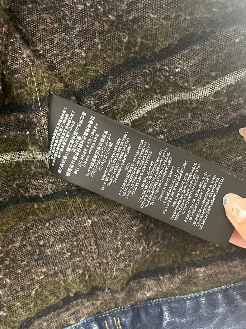 Saint Laurent Denim Jacket XS with Tags
