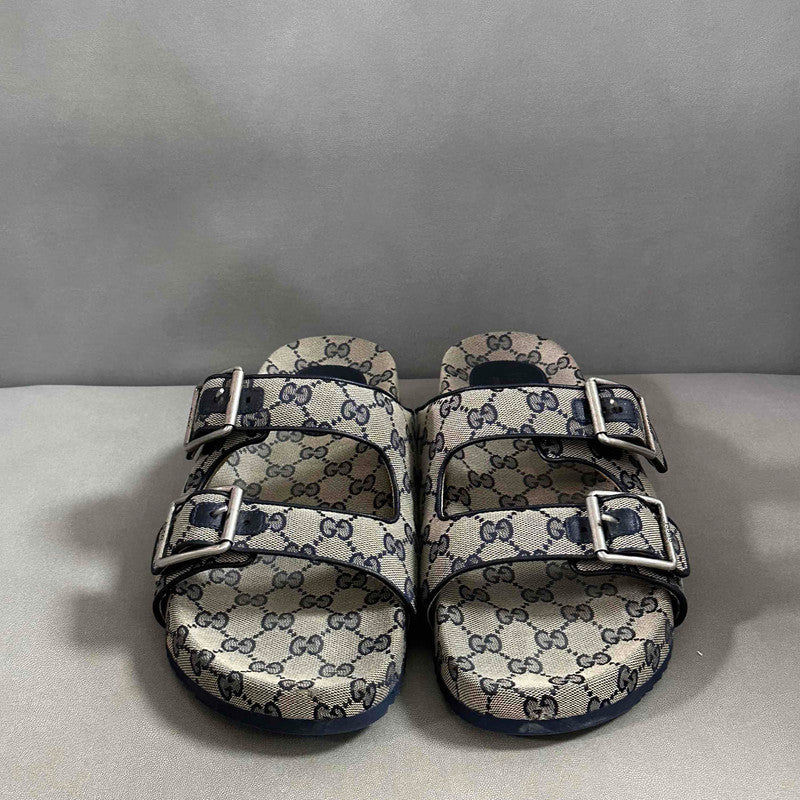 Gucci Brown Slide Sandals for Men 0079