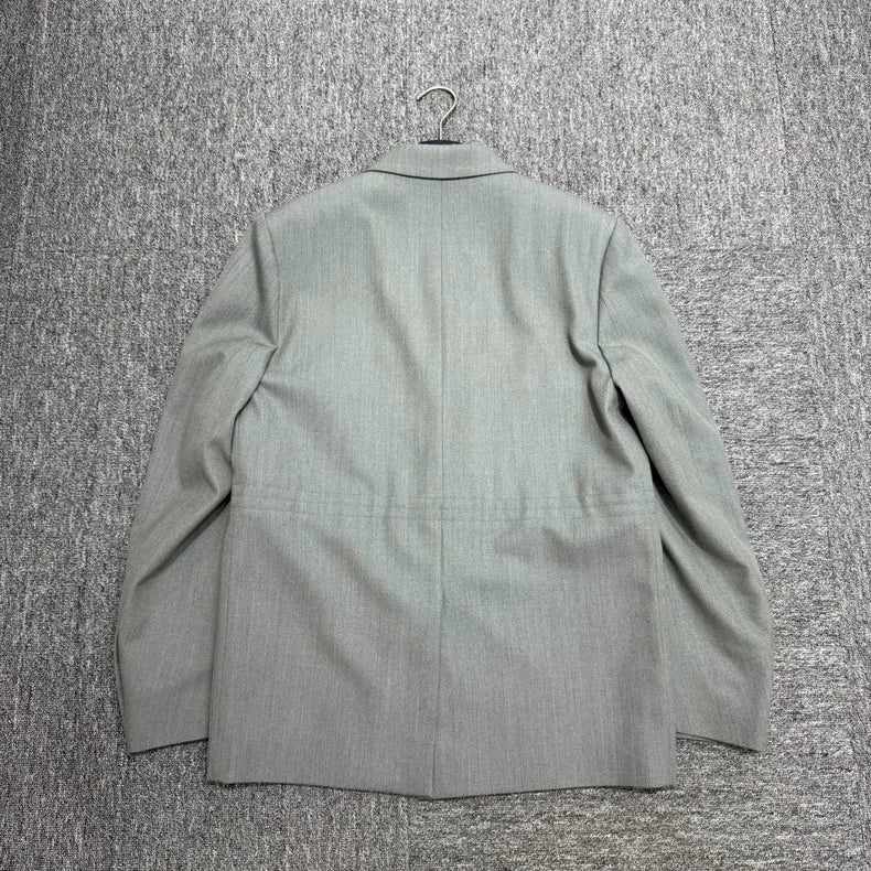 Gray Wool Suit from Dior-zp