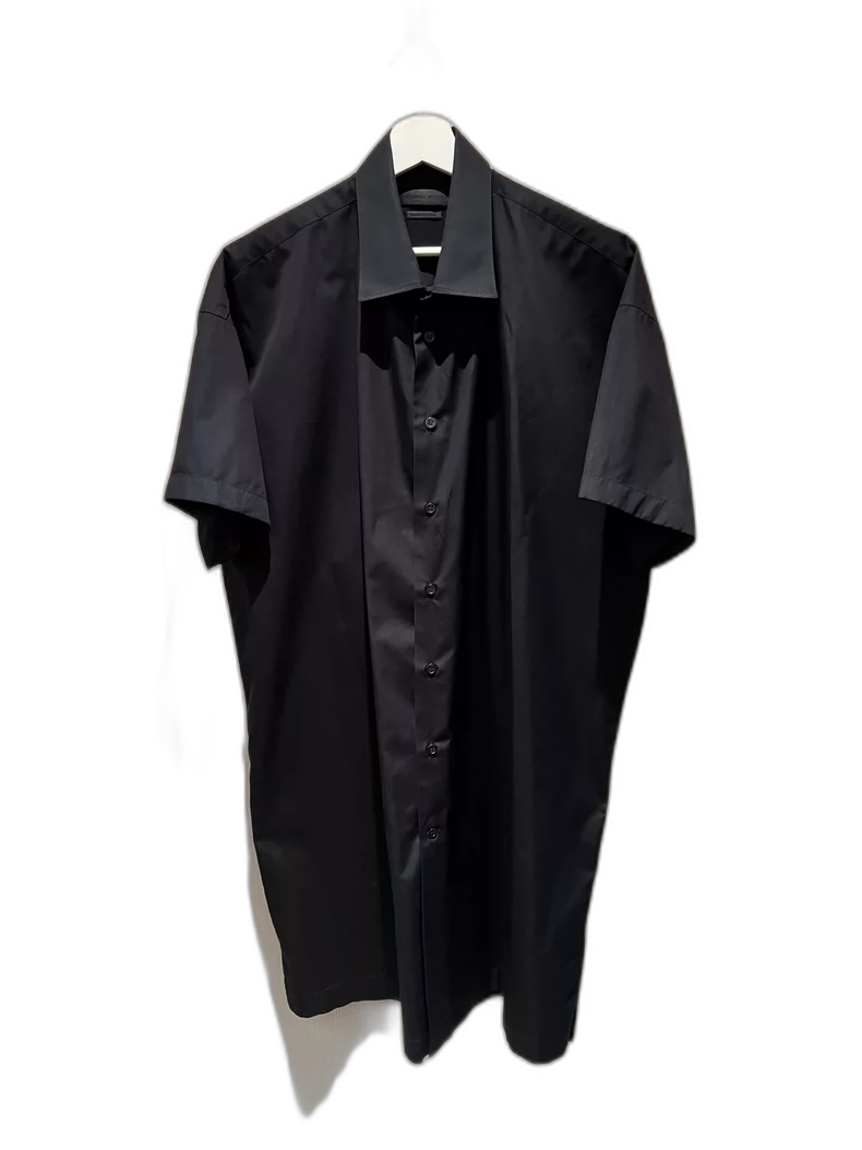 Alexander McQueen Short Sleeve Shirt Black