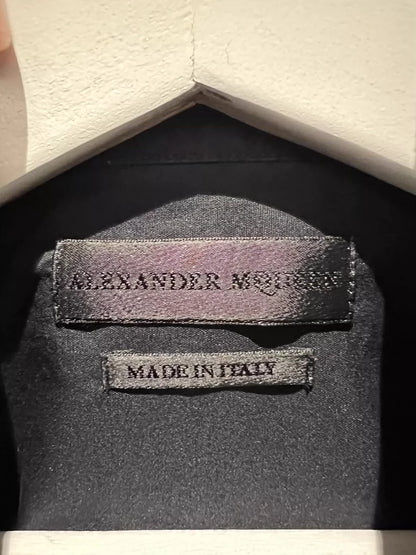 Alexander McQueen Short Sleeve Shirt Black