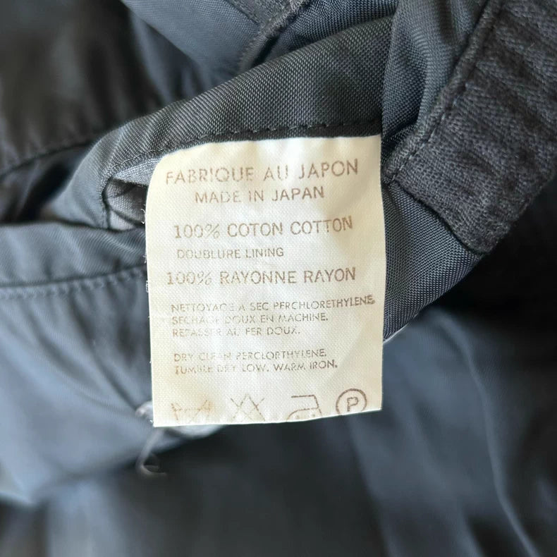 Yohji Yamamoto 96AW Double-Breasted Hooded Coat