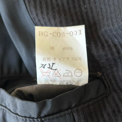 Yohji Yamamoto 96AW Double-Breasted Hooded Coat