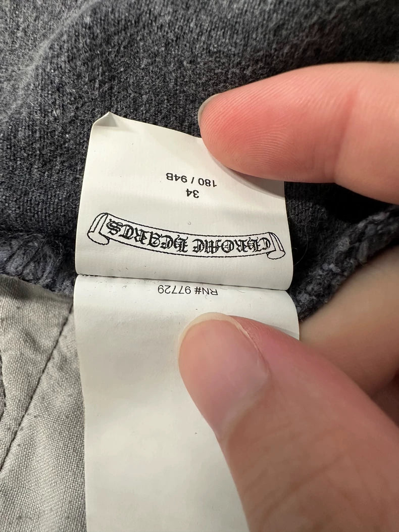 Chrome Hearts 501 Black Denim Jeans-yf