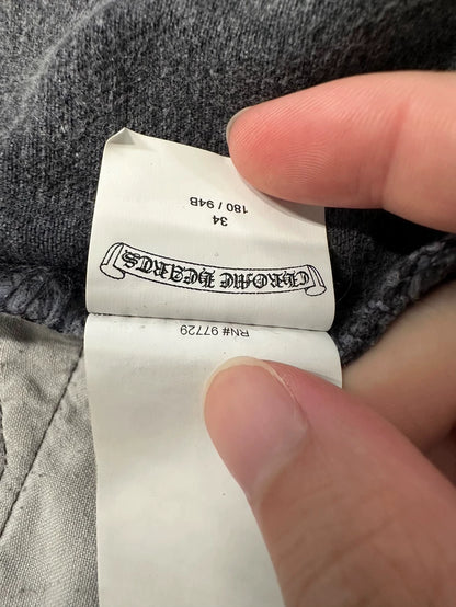 Chrome Hearts 501 Black Denim Jeans-yf