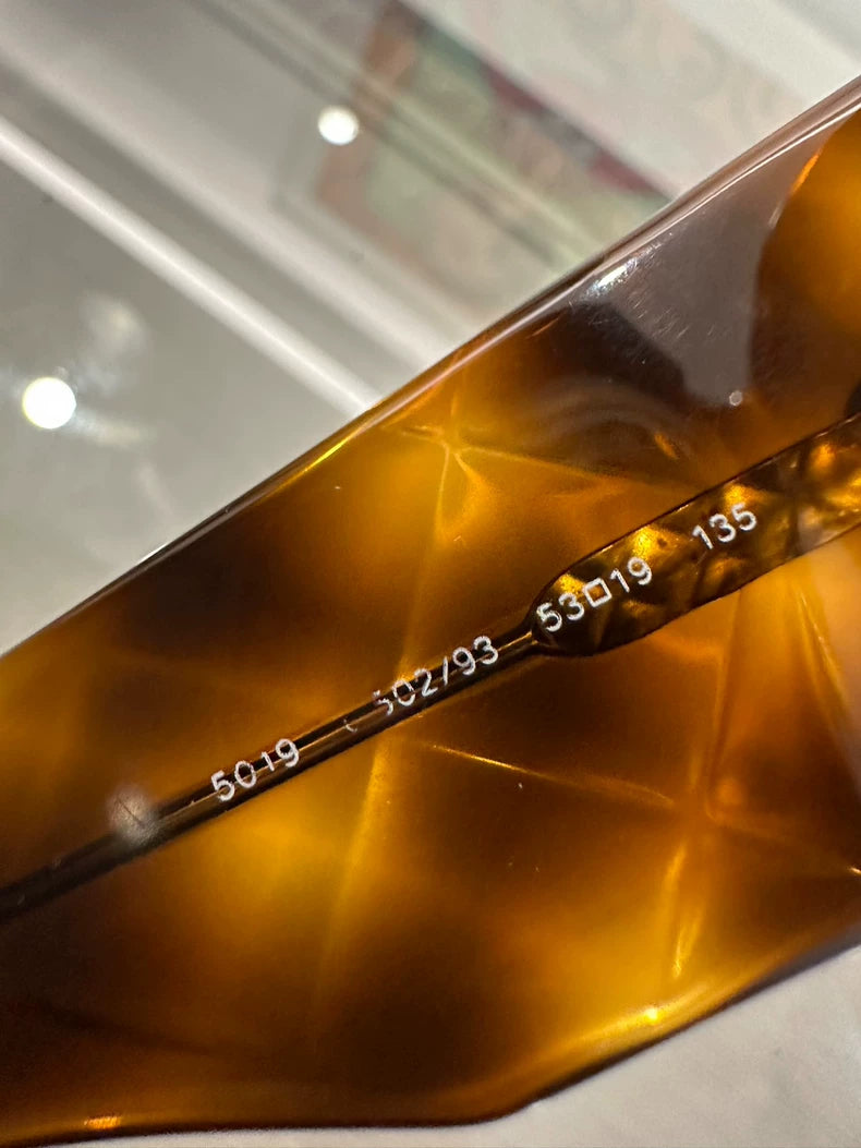 Vintage Chanel Tortoise Shell Sunglasses