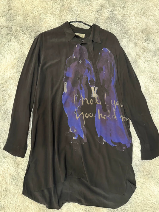 Yohji Yamamoto Silk Shirt 2020SS