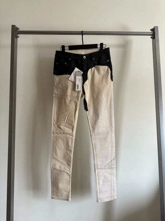 Rick Owens Drkshdw Tyrone Waxed Jeans