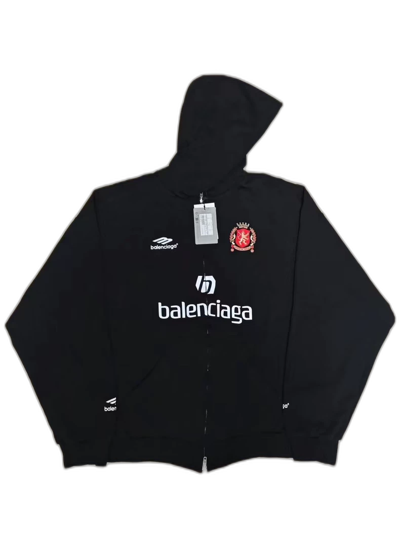 Balenciaga Manchester United Zip-Up Hoodie
