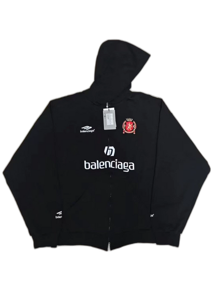 Balenciaga Manchester United Zip-Up Hoodie