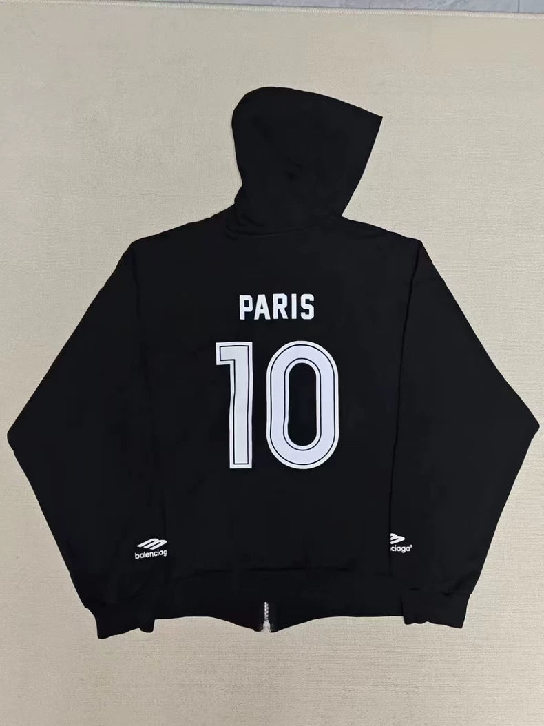 Balenciaga Manchester United Zip-Up Hoodie