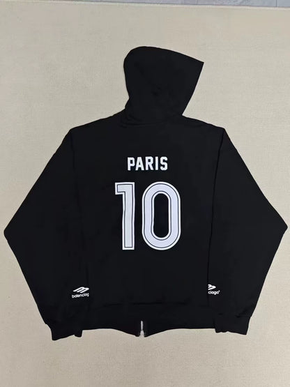 Balenciaga Manchester United Zip-Up Hoodie