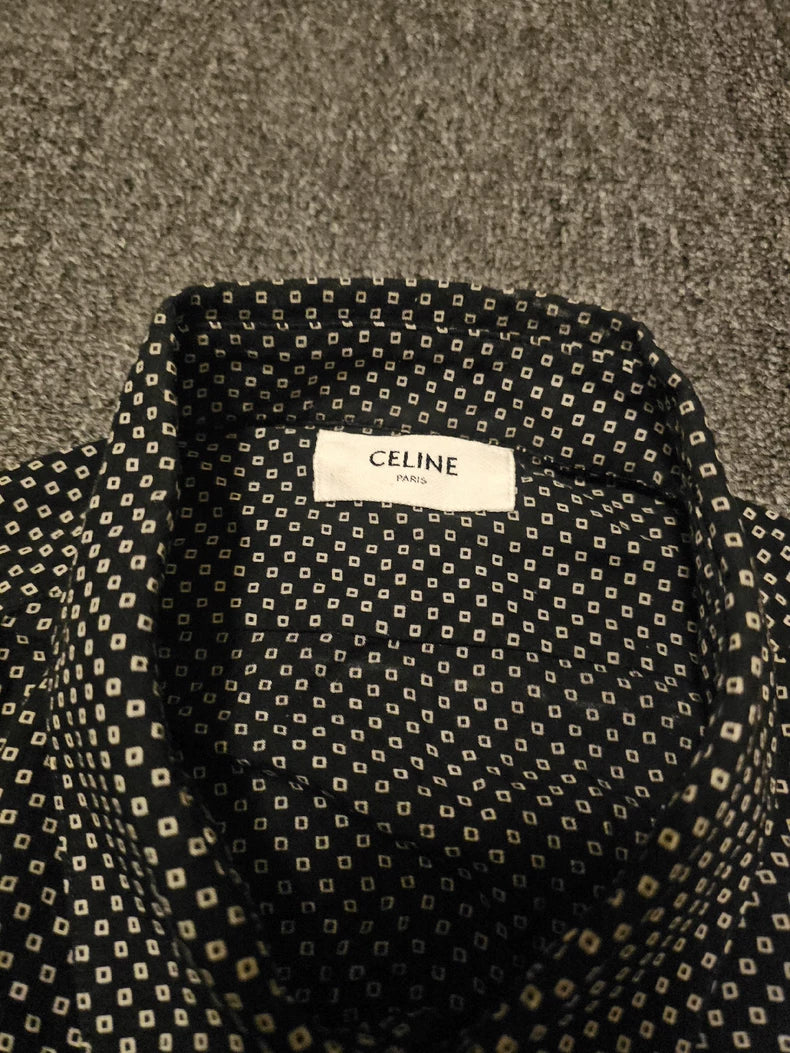 Celine Long Sleeve Button Up Shirt-yf