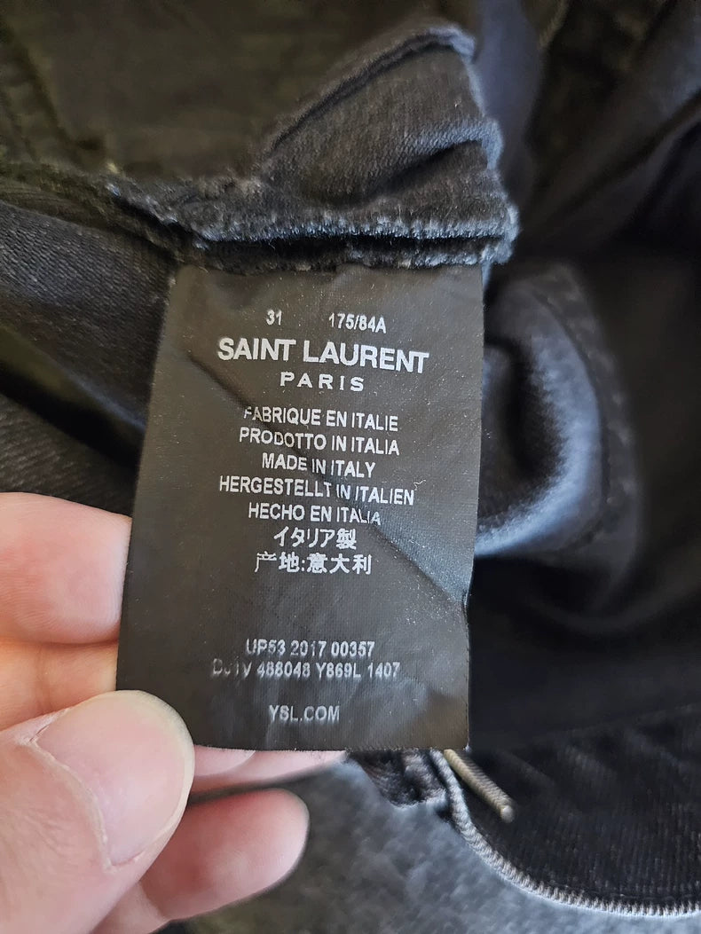 Saint Laurent D02 Denim Jeans-yf