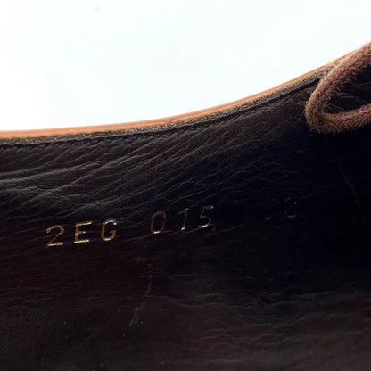 Prada Brown Baroque Lace-Up Thick Sole Shoes