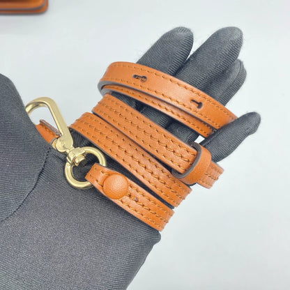 Chloe Suede Leather Round Ring Bag