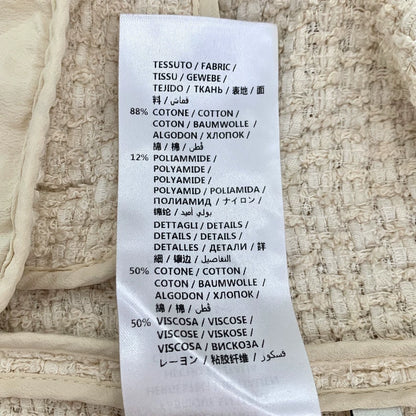 Gucci Beige V-Neck Long Sleeve Cardigan