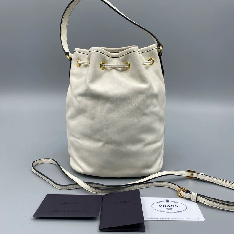 Prada Drawstring Bucket Bag
