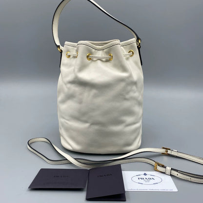 Prada Drawstring Bucket Bag