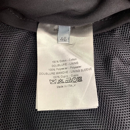 Black Zip-Up Pilot Jacket by Dior
