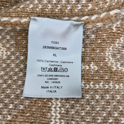 Dior x Travis Scott Brown Logo Sweater