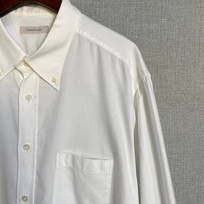 Ermenegildo Zegna White Oxford Shirt