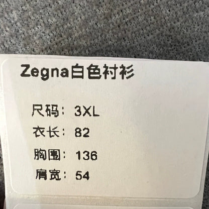 Ermenegildo Zegna White Oxford Shirt