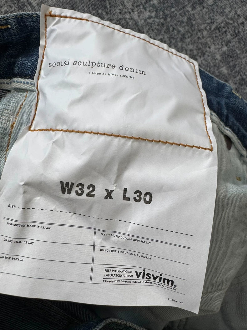 VISVIM SOCOAL SCULPTURE 05 Denim Pants