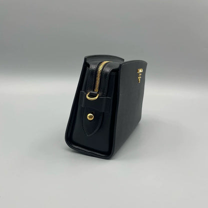 Prada Saffiano Leather Camera Crossbody Bag