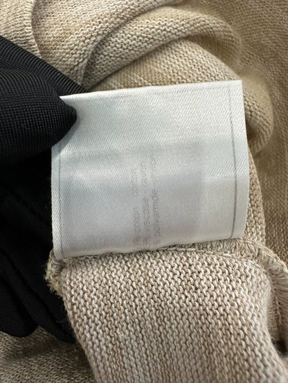 Chanel Beige Knit Sleeveless Tank Top